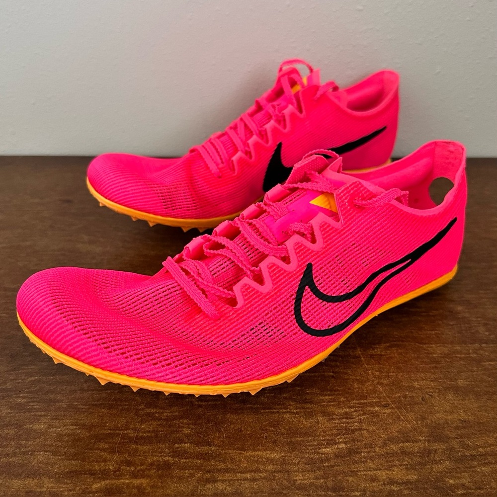 Nike Zoom Mamba 6 Track & Field Distance Spikes DR2733-600 Hyper Pink Size 9